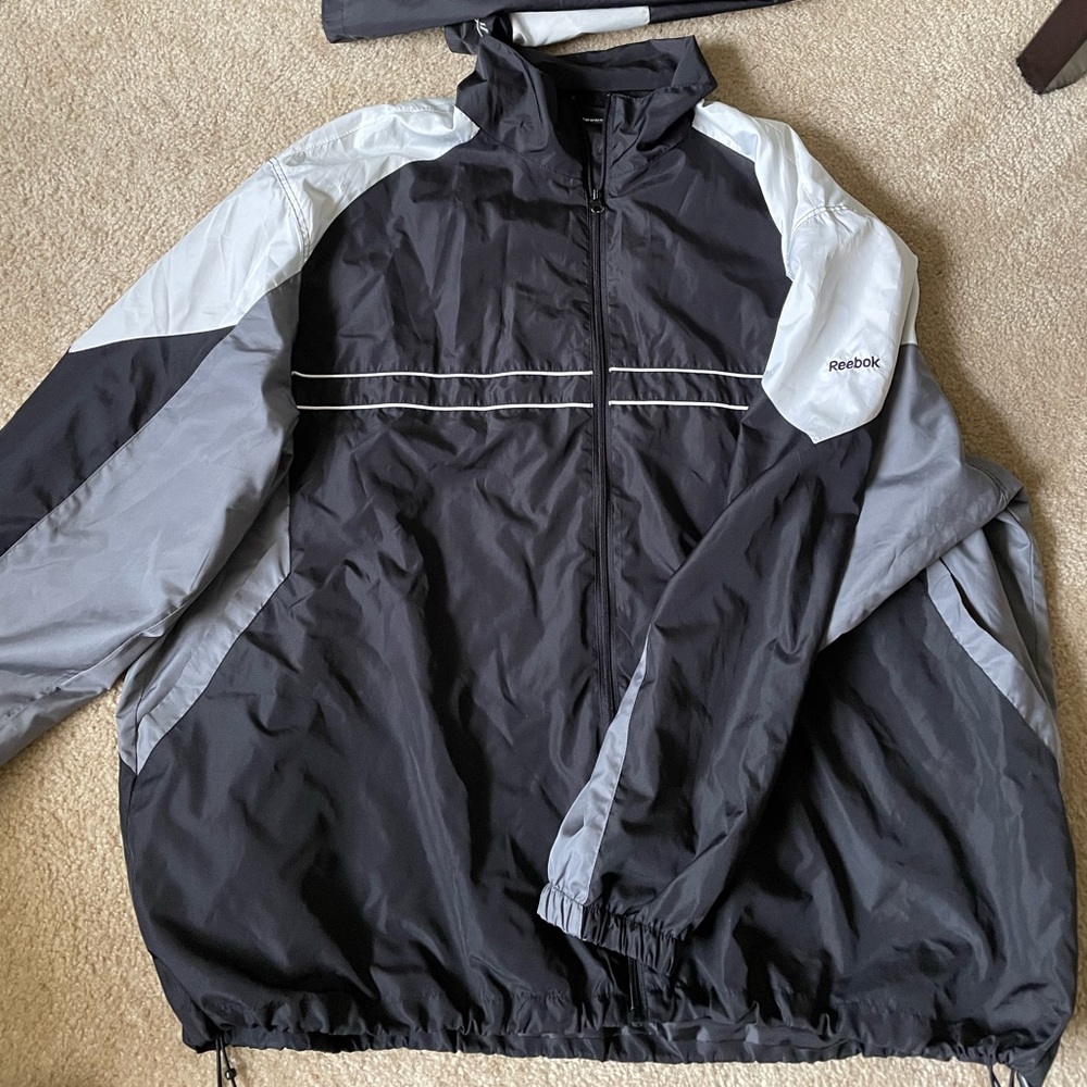 Mens 4xl Reebok Jacket With Matching Back up